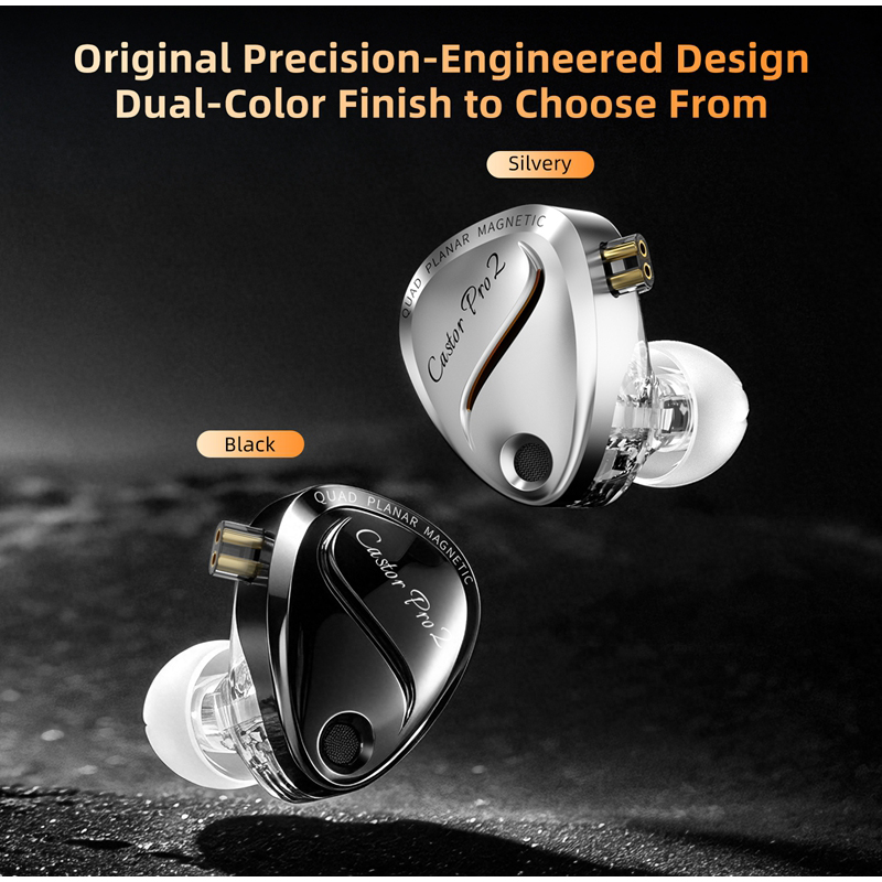 Wired Earphone Mic - KZ Castor Pro 2 HiFi IEM