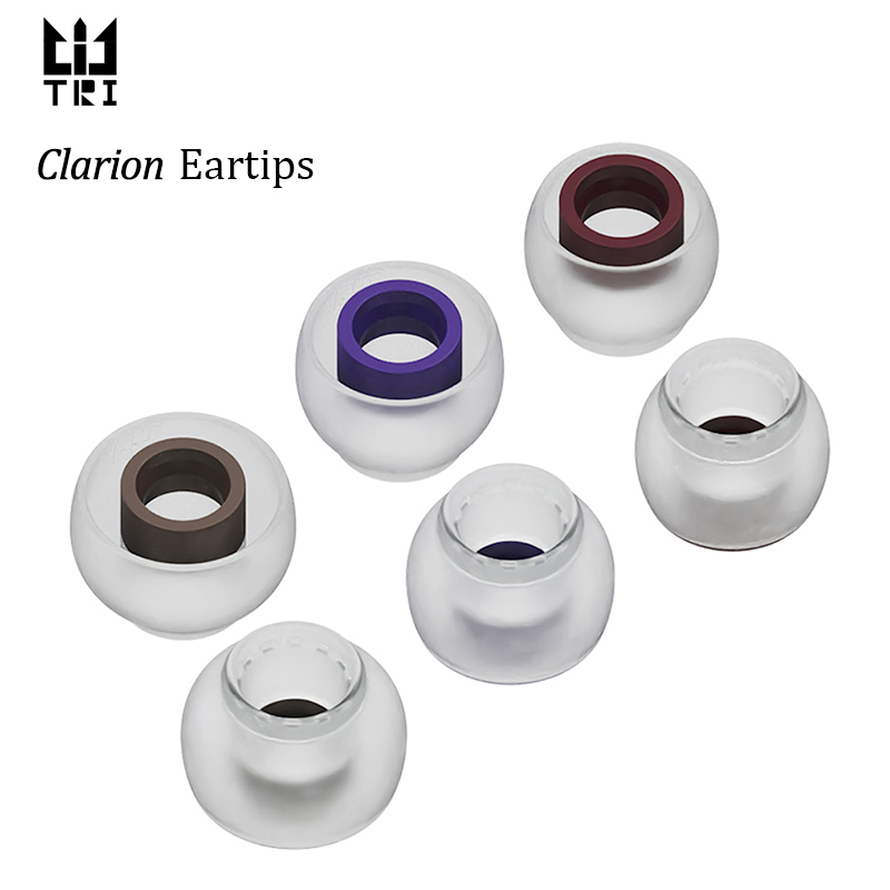 Earphone Foam Tip - TRI Clarion Silicone Earphone Eartips 3