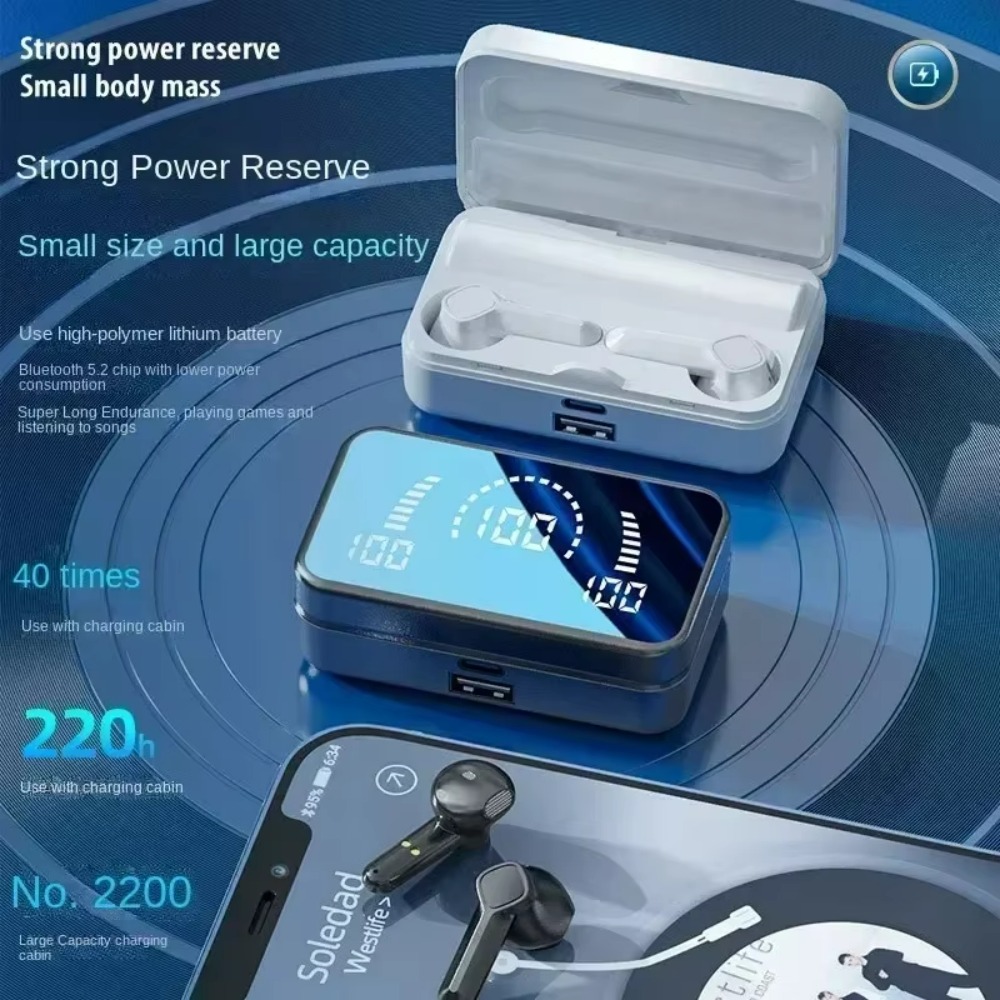 QCY TWS S20 Earphone Bluetooth - Wireless Earbuds Tws ulasan dan harga