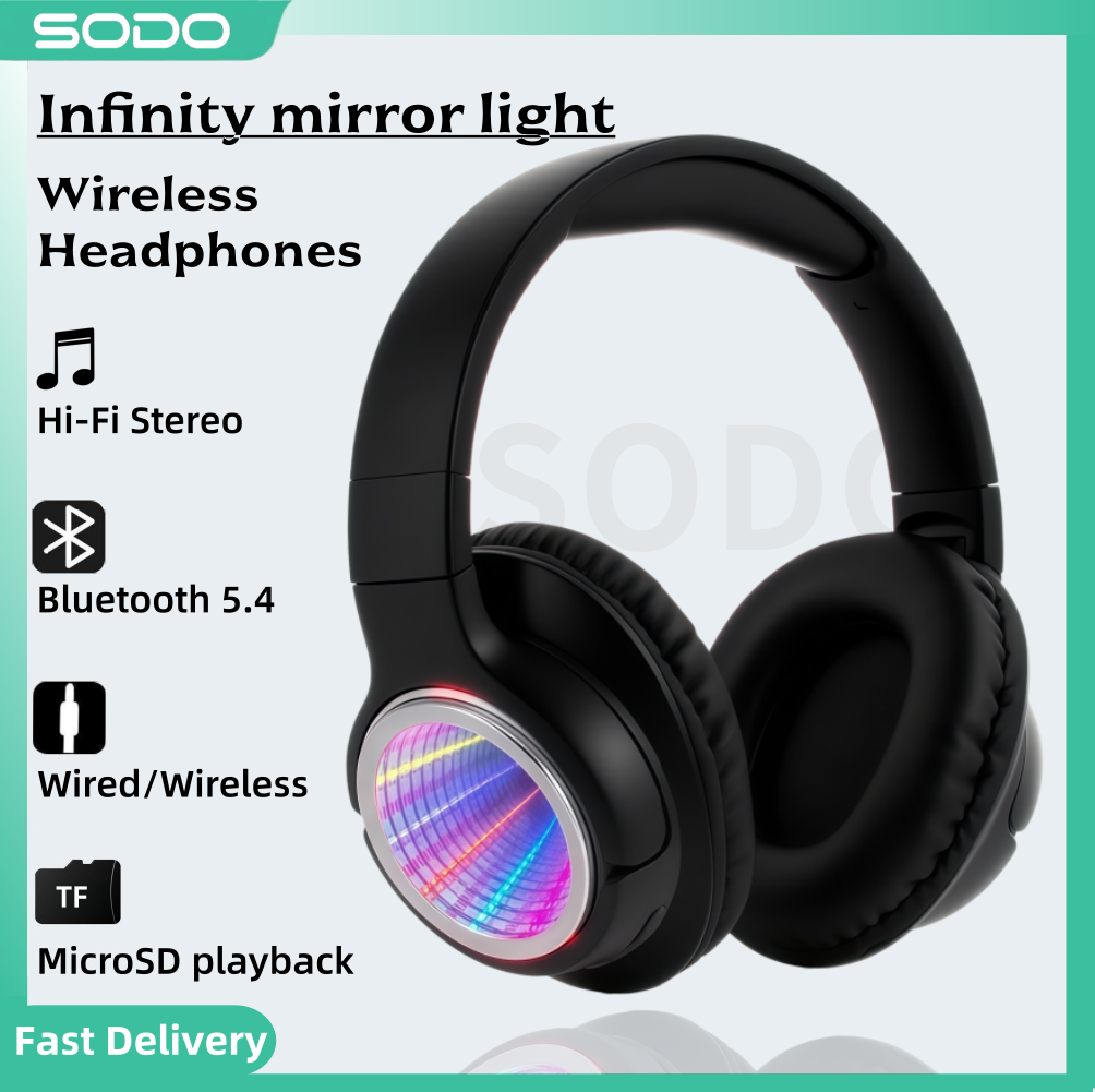 SODO SD1161 Bluetooth Headphon - Gaming Headset Rgb ulasan dan harga