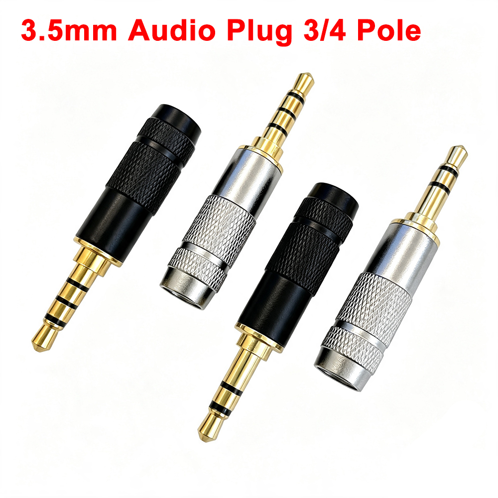 1pcs Gold Plated 3.5mm Jack Au - Audiophile Headphone Wired ulasan dan harga