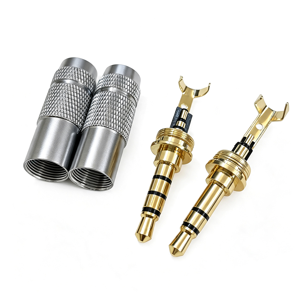 1pcs Gold Plated 3.5mm Jack Au - Audiophile Headphone Wired ulasan dan harga