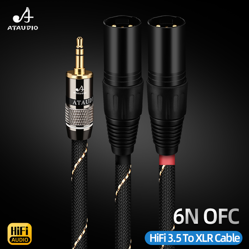 High Quality HiFi 3.5mm to 2XL - Earphone Splitter Jack ulasan dan harga