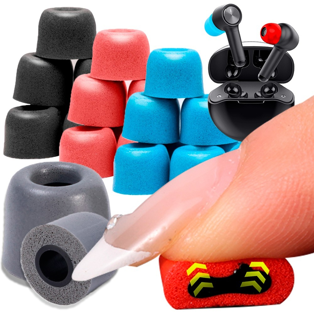 6-1Pair S/M/L Soft Memory Foam - Earphone Foam Tip ulasan dan harga