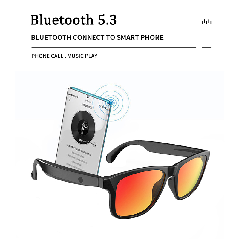 Smart Glasses Bluetooth 5.3 Ea - Bluetooth Headset On Ear ulasan dan harga