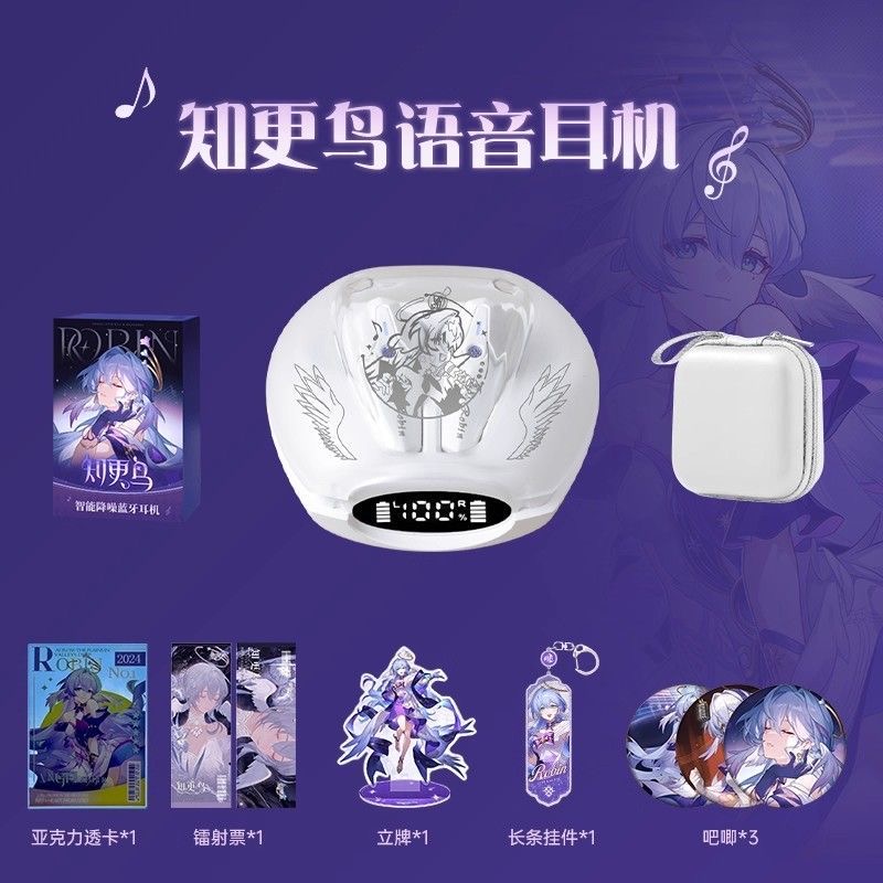 Robin Honkai：Star Rail Game Bl - Bluetooth Headset On Ear ulasan dan harga