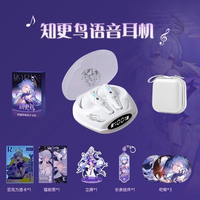 Robin Honkai：Star Rail Game Bl - Bluetooth Headset On Ear ulasan dan harga