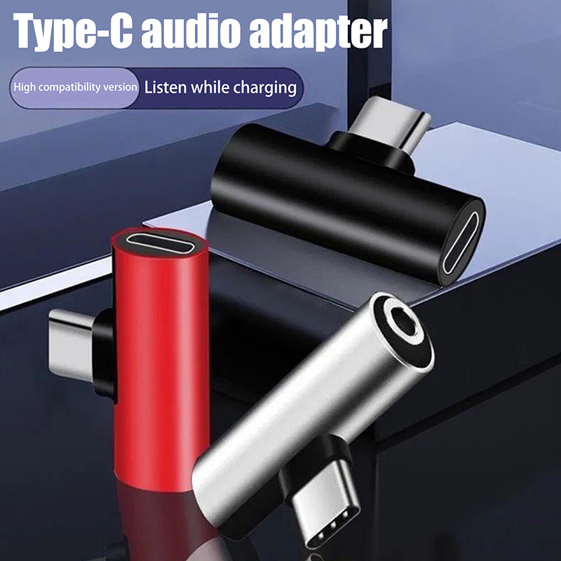 USB Type-C To 3.5 Mm Headphone - Earphone Splitter Jack ulasan dan harga