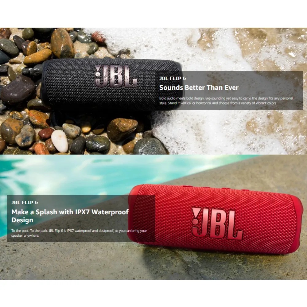 JBL FLIP6 Outdoor Bluetooth Sp - Jbl Speaker Flip 6 ulasan dan harga
