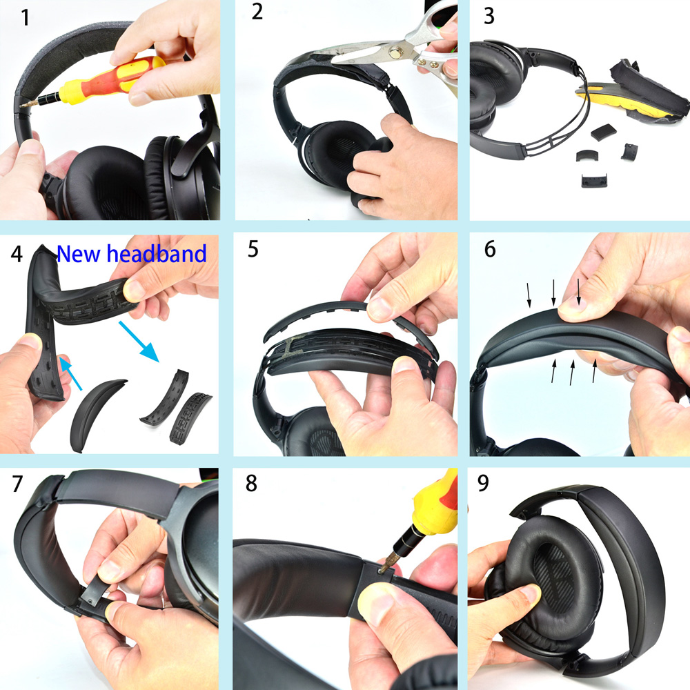 Removeable Headband For Bose Q - Bose Headphone Qc45 ulasan dan harga