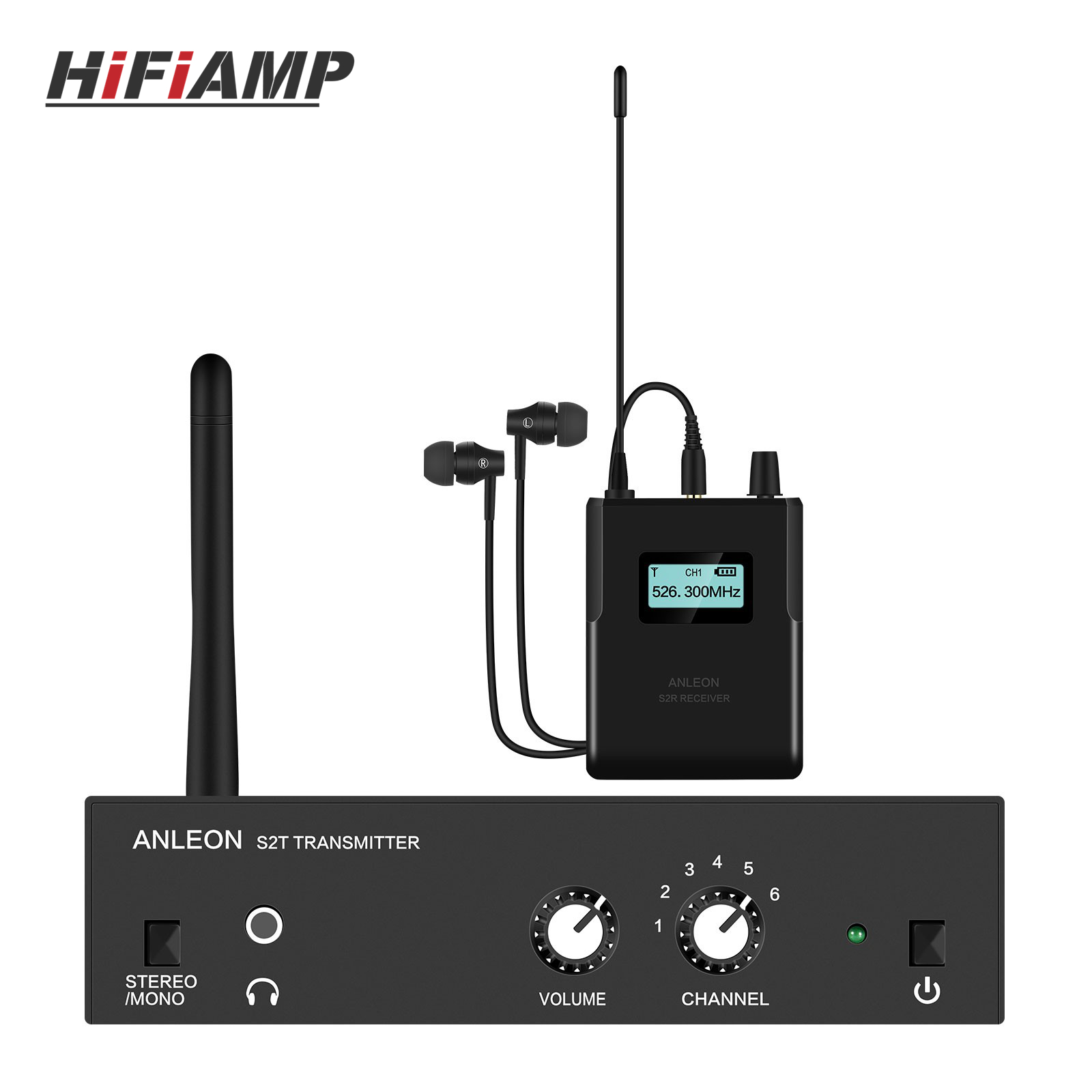 ANLEON S2 526-535MHz/561-568MH - In Ear Monitor Iem ulasan dan harga
