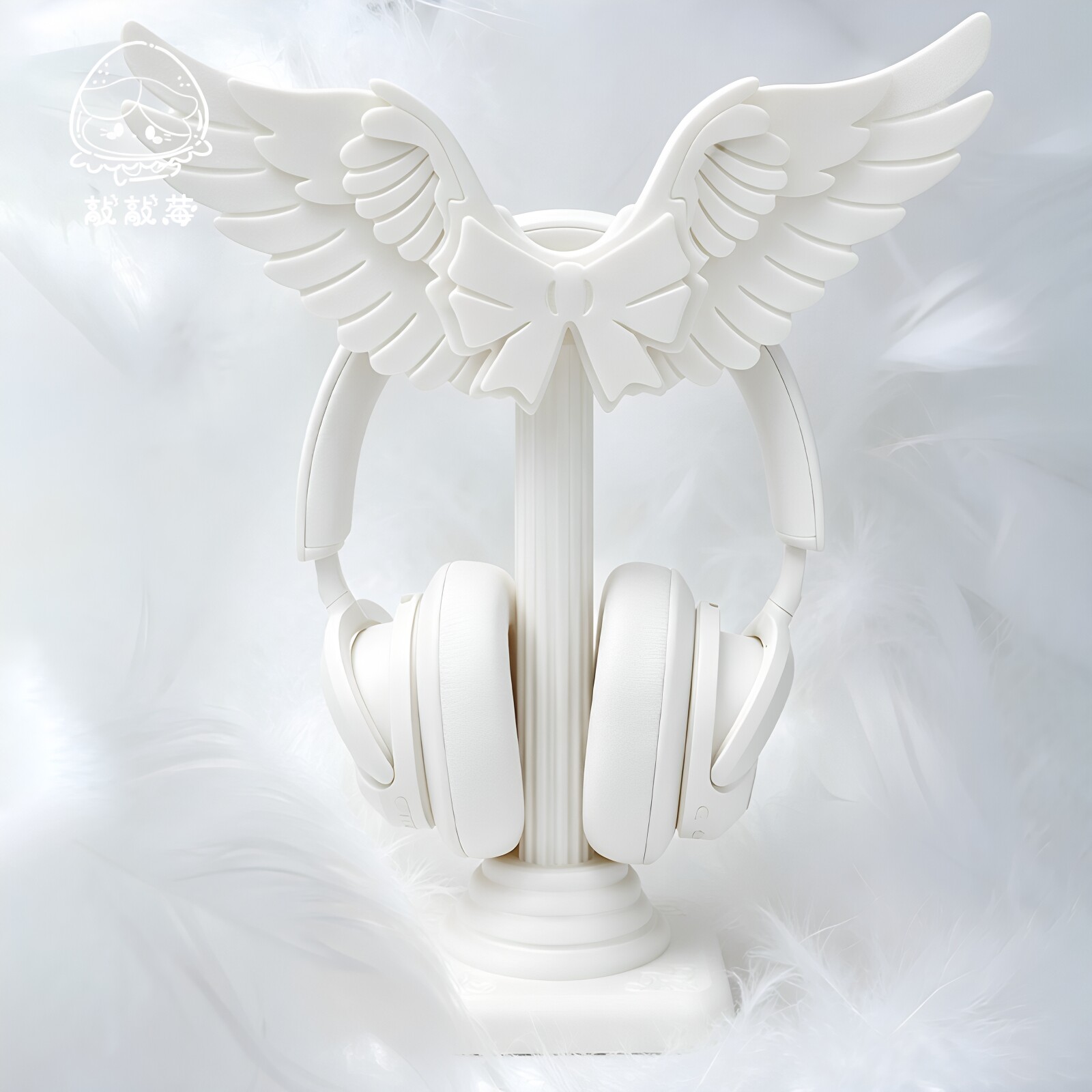 Cute Angel Wing Headset Holder - Headphone Stand Desk ulasan dan harga