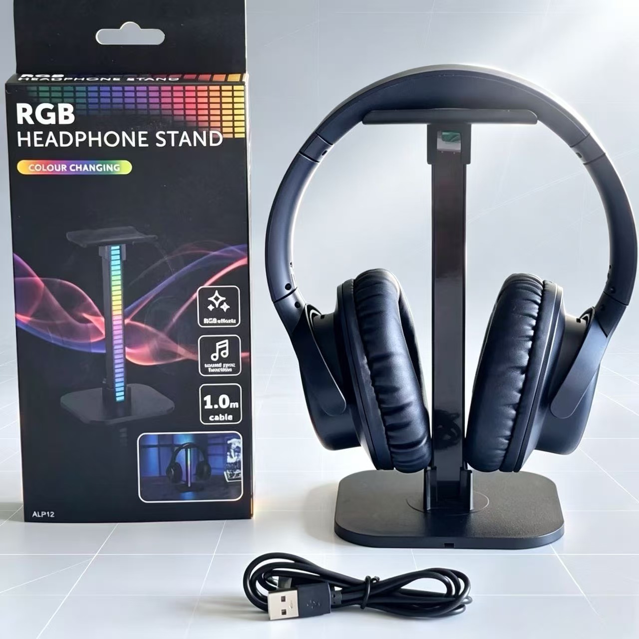 USB Gaming Headphone Stand RGB - Gaming Headset Rgb ulasan dan harga