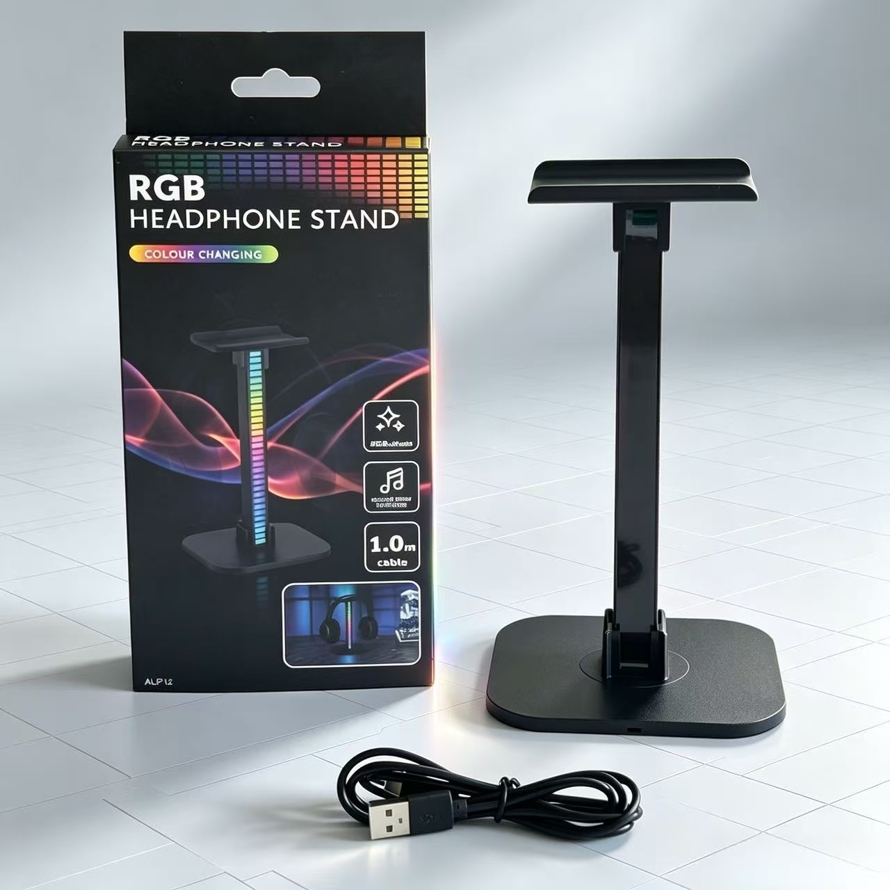 USB Gaming Headphone Stand RGB - Gaming Headset Rgb ulasan dan harga