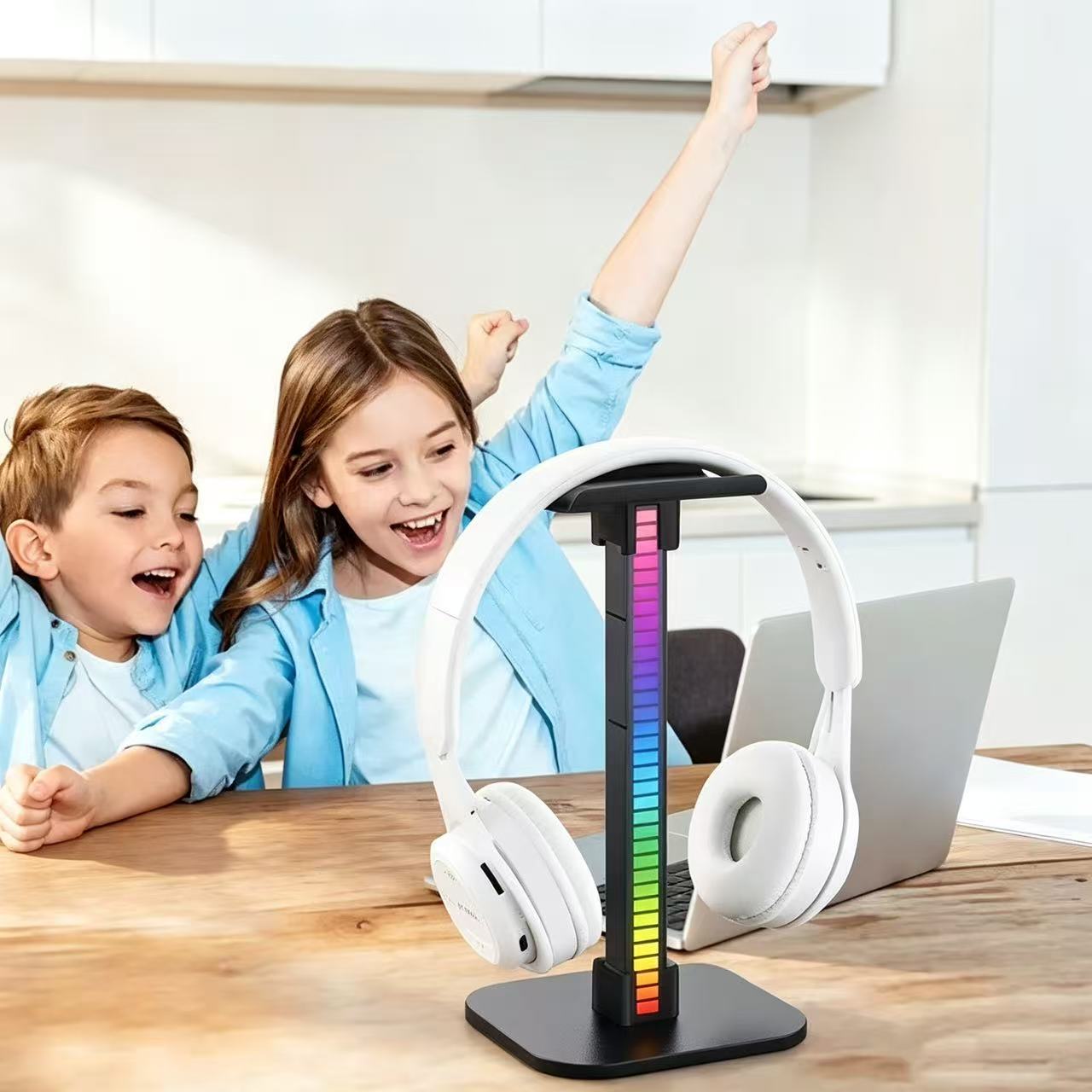 USB Gaming Headphone Stand RGB - Gaming Headset Rgb ulasan dan harga