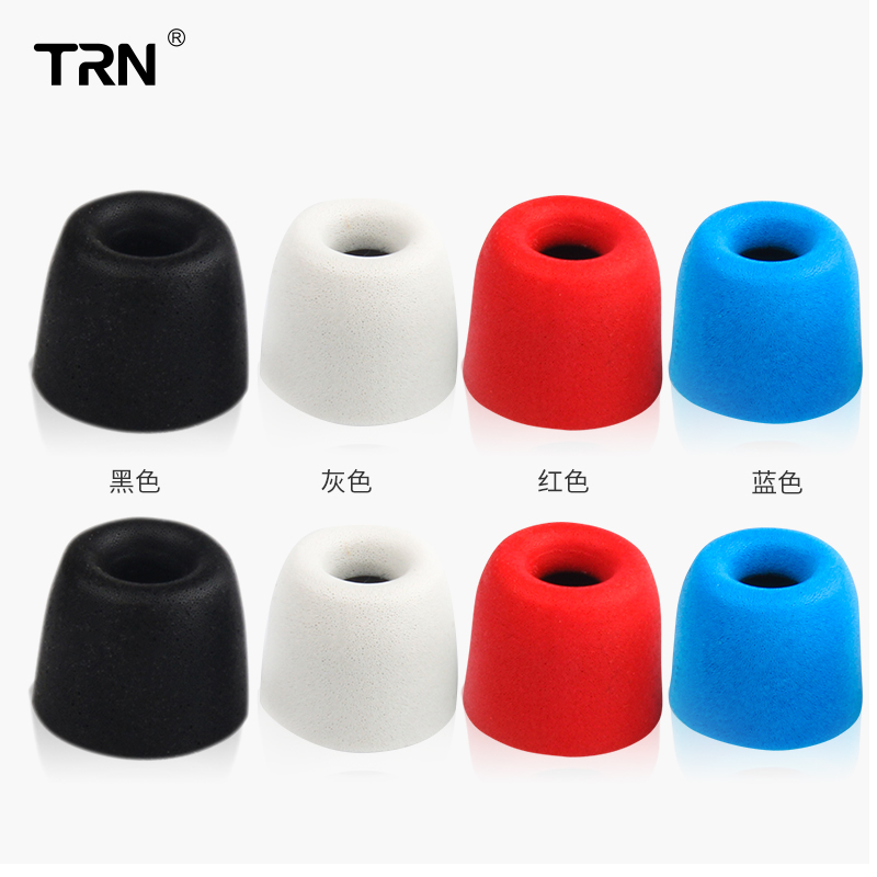 TRN 3Pairs (6pcs) Earphone Mem - Earphone Foam Tip ulasan dan harga