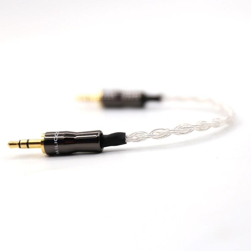 15cm 5N OCC Pure Copper Silver - Cable Extension 3.5 ulasan dan harga